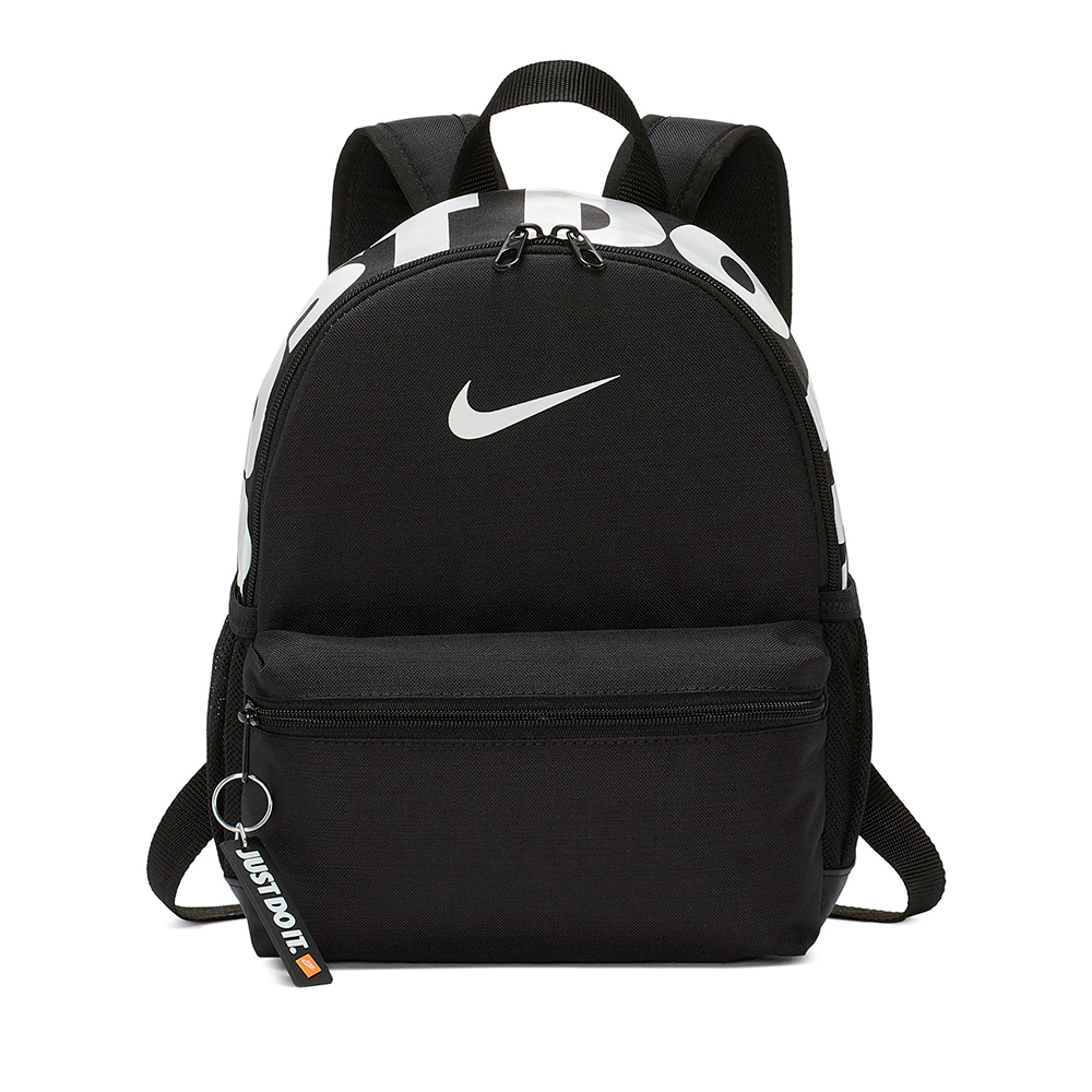 Nike Kids Brasilia Just Do It Backpack Black/White 11 ...