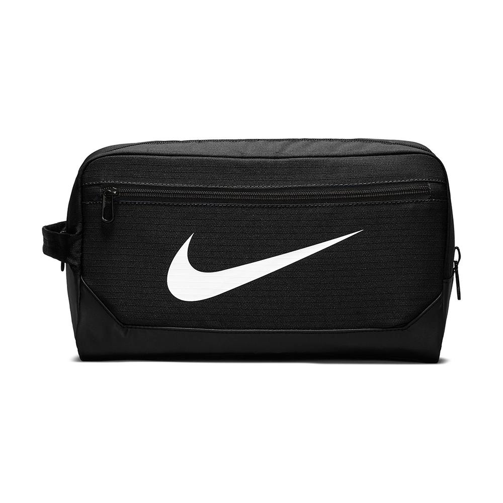 Nike Brasilia 9.0 Training Shoebag Black/White 11 Litres | Rebel Sport