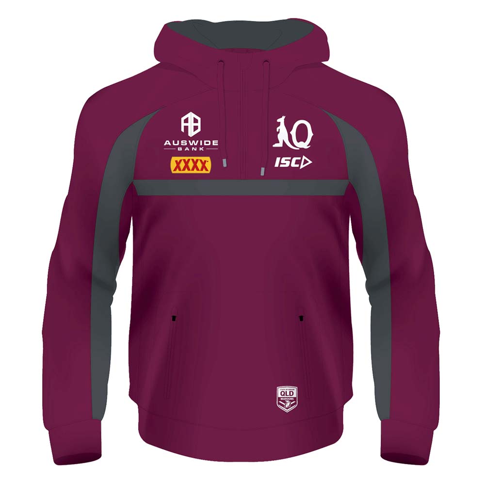 ISC Mens State of Origin 2020 Queensland Hoody Rebel Sport
