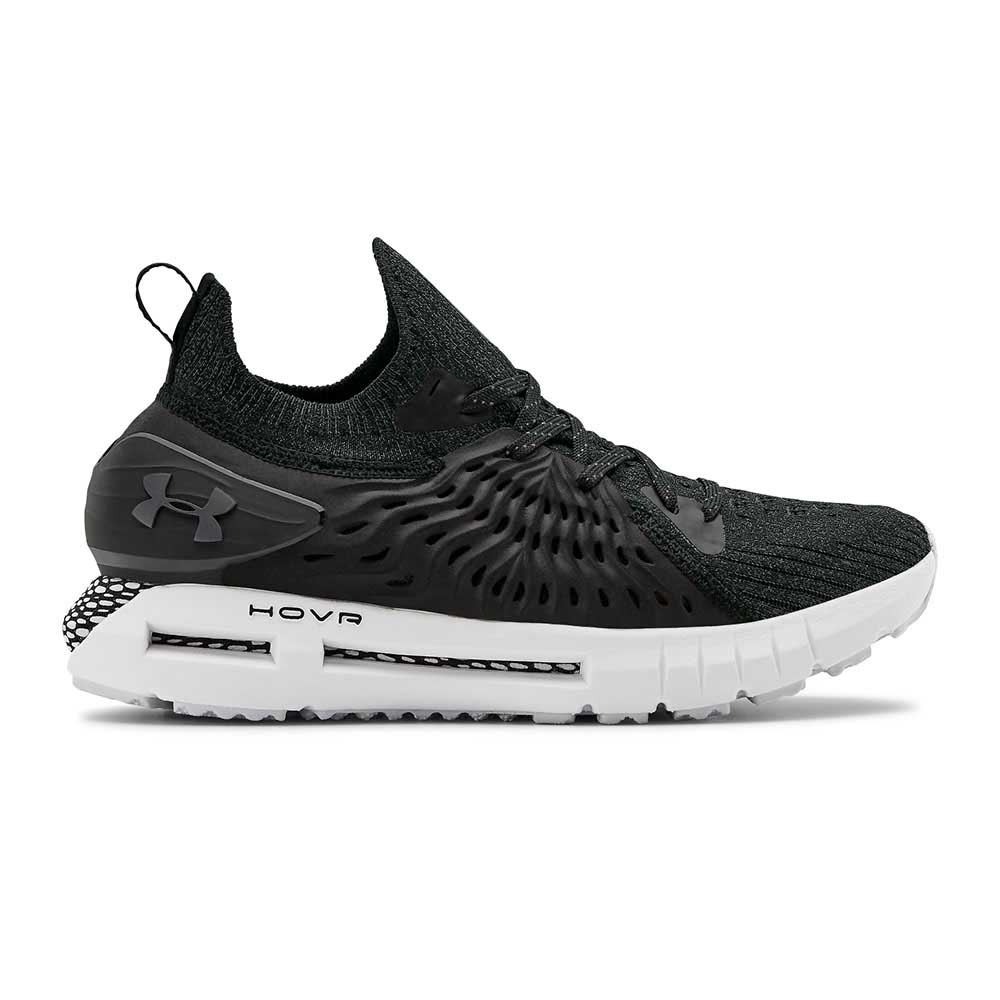 womens black under armour running shoes