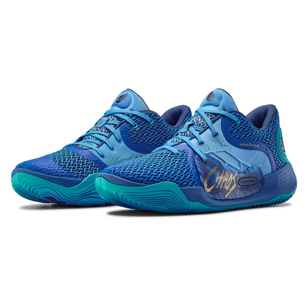 under armour mens blue shoes