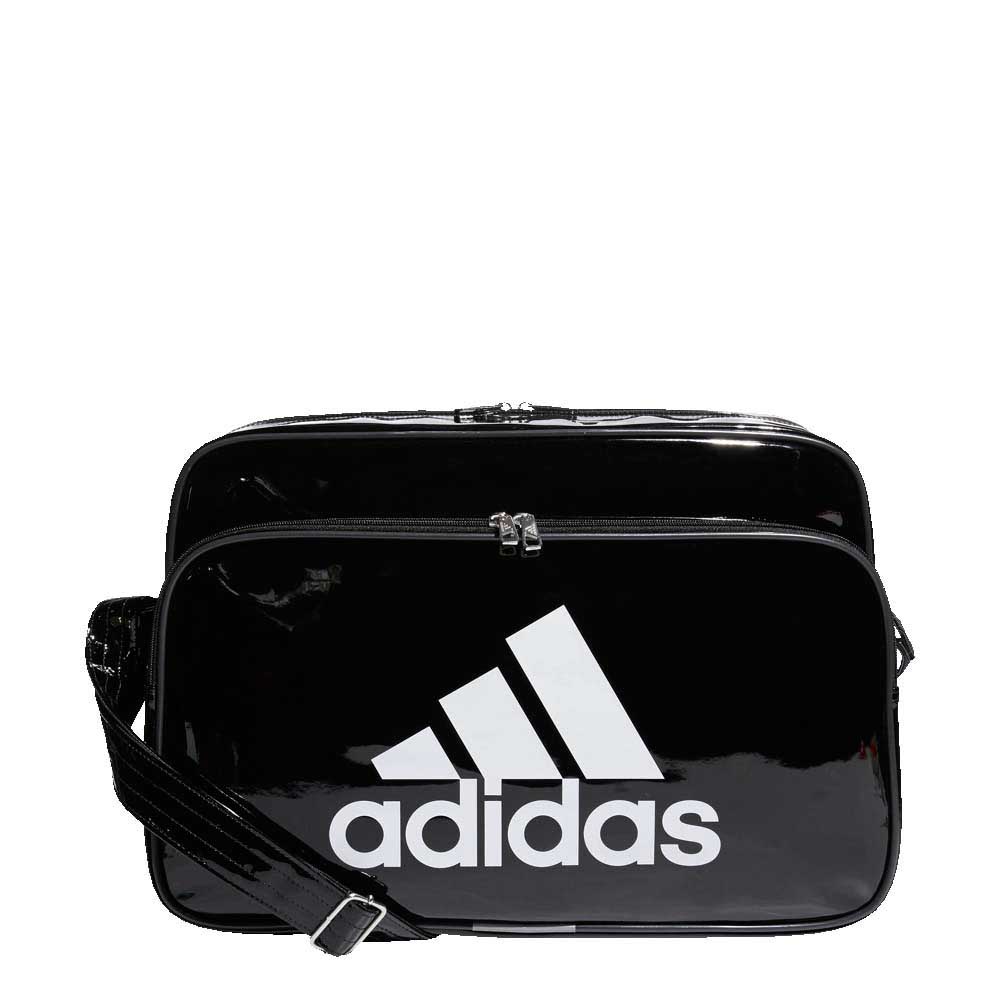 adidas Enamel Shoulder Bag Black Large 