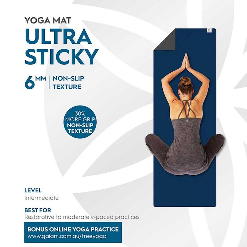 Gaiam ultra sticky yoga mat online