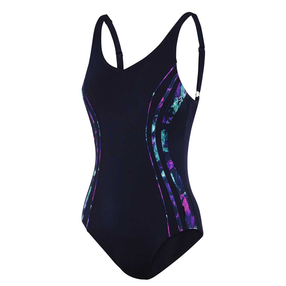 FINZ Womens Aquafit Princess Splice Full Back Swimsuit | Rebel Sport