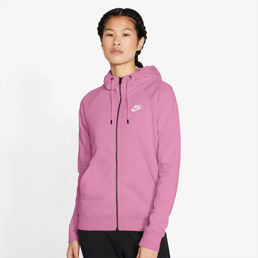 Nike Womens Sportswear Essential Fleece Full Zip Hoody | Rebel Sport