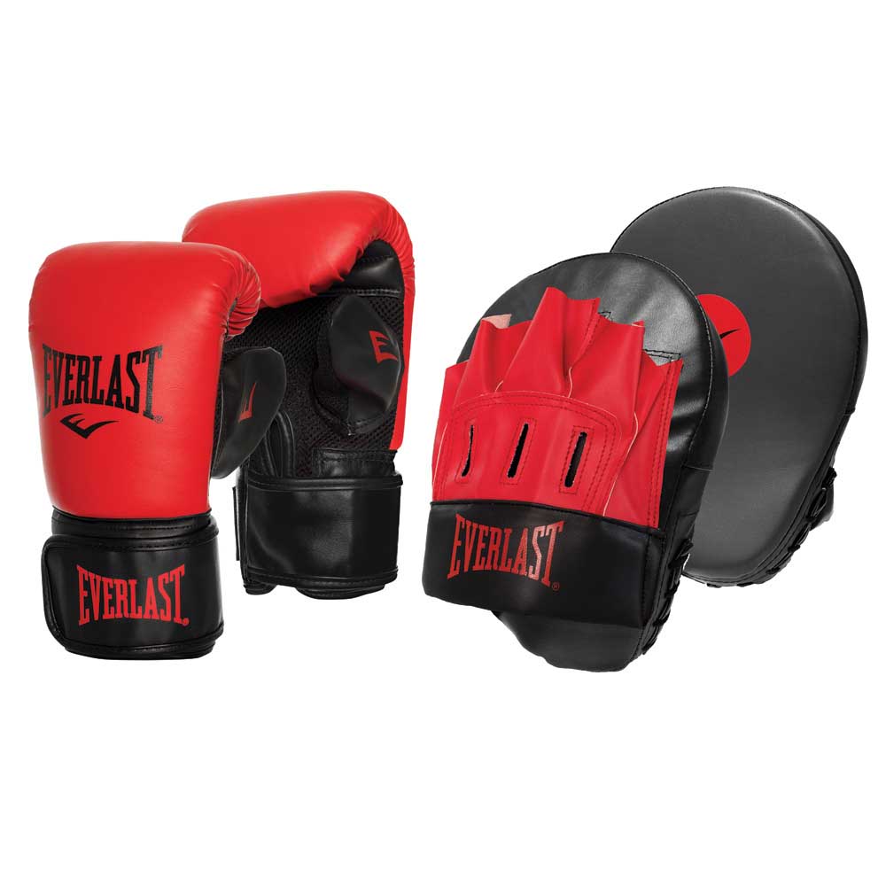 Everlast Tempo Bag Glove And Mitt Combo Pack