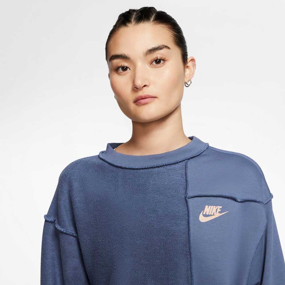 nike women's sportswear icon clash fleece crewneck sweatshirt