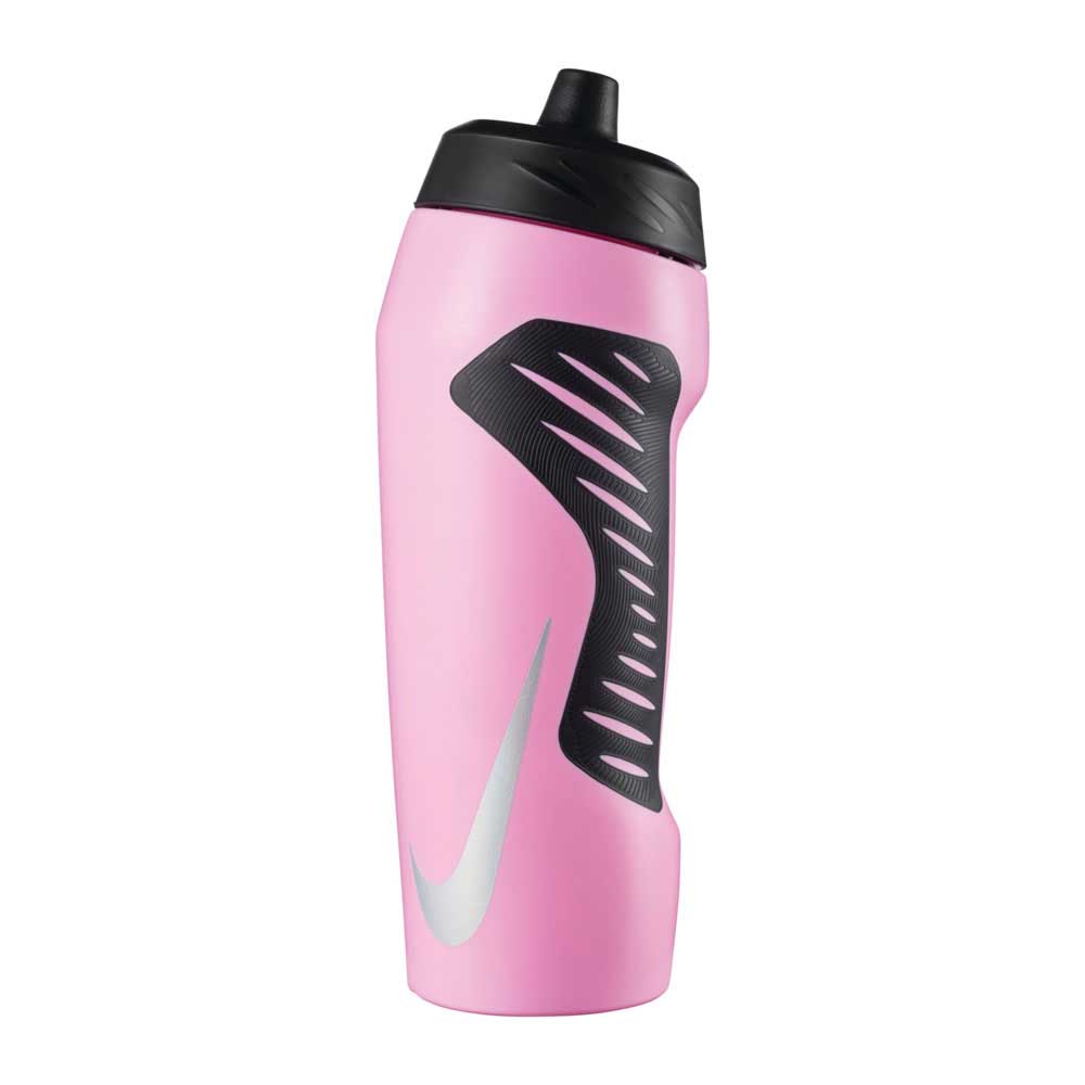 Nike Hyperfuel Water Bottle Pink Rise/Black/Iridescent 24oz