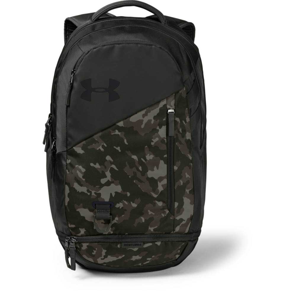 green and black under armour backpack