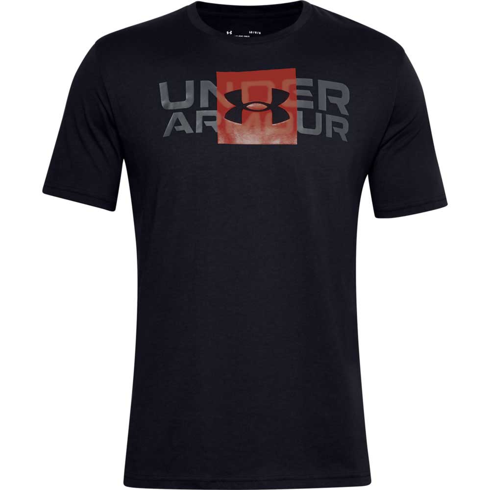Under Armour Men's Box Logo Wordmark Short Sleeve Tshirt | Rebel Sport