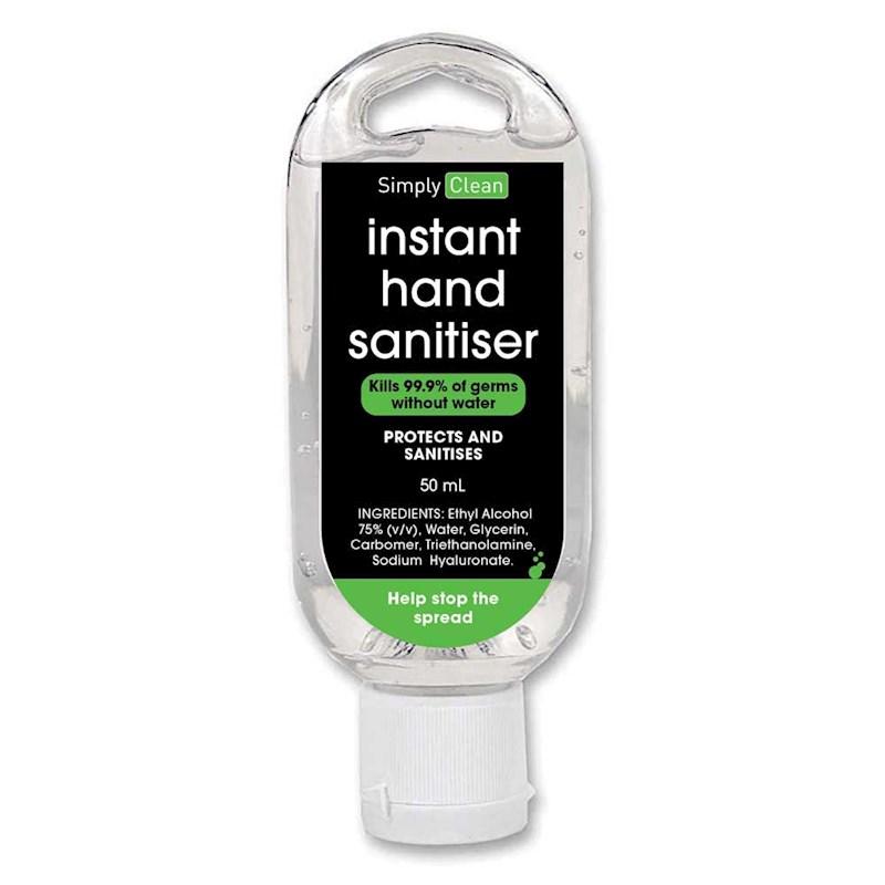 Simply Clean Instant Hand Sanitiser 50ml