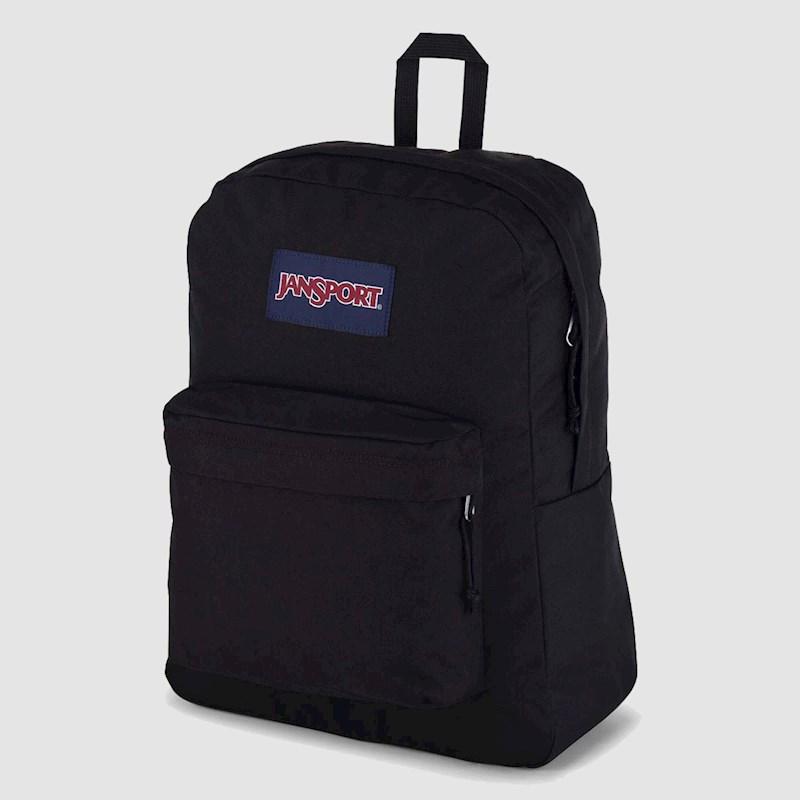 JanSport SuperBreak Plus Backpack Black 26 Litres Rebel Sport