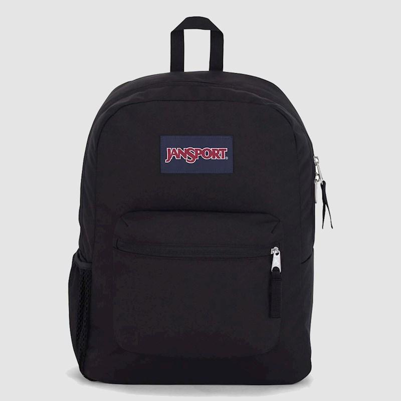 JanSport Crosstown Backpack Black 26 Litres Rebel Sport