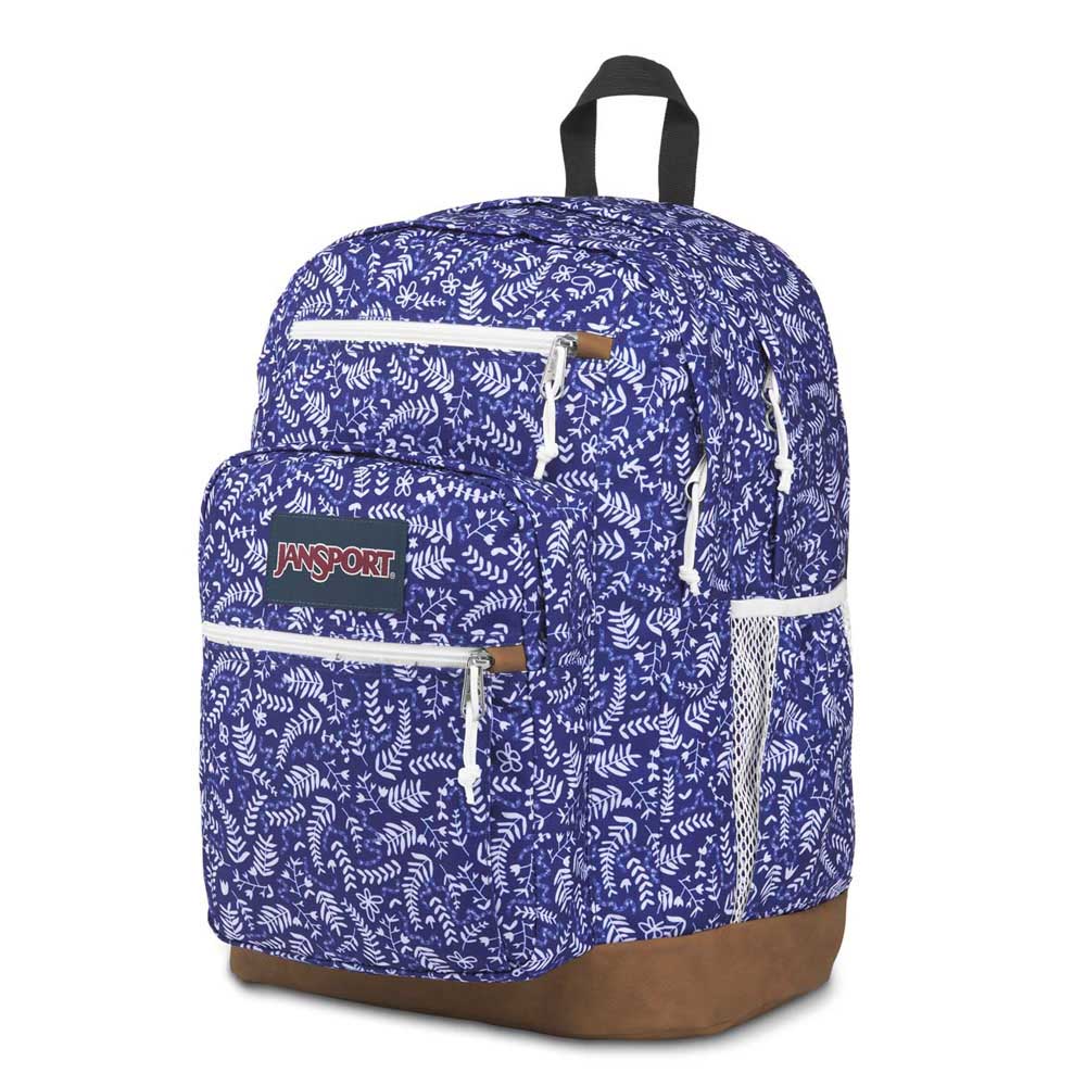 JanSport Cool Student Backpack Blue Ditsy 34 Litres | Rebel Sport