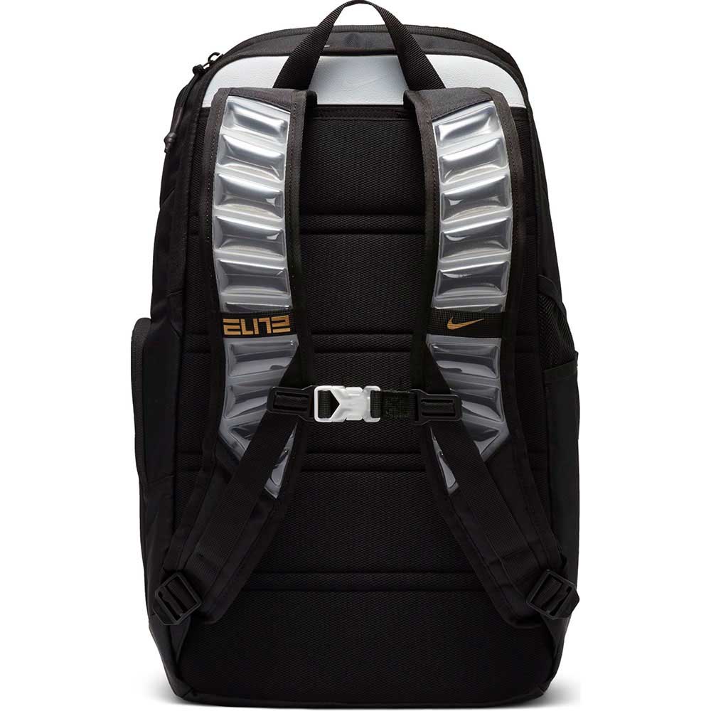 gold and black nike bookbag