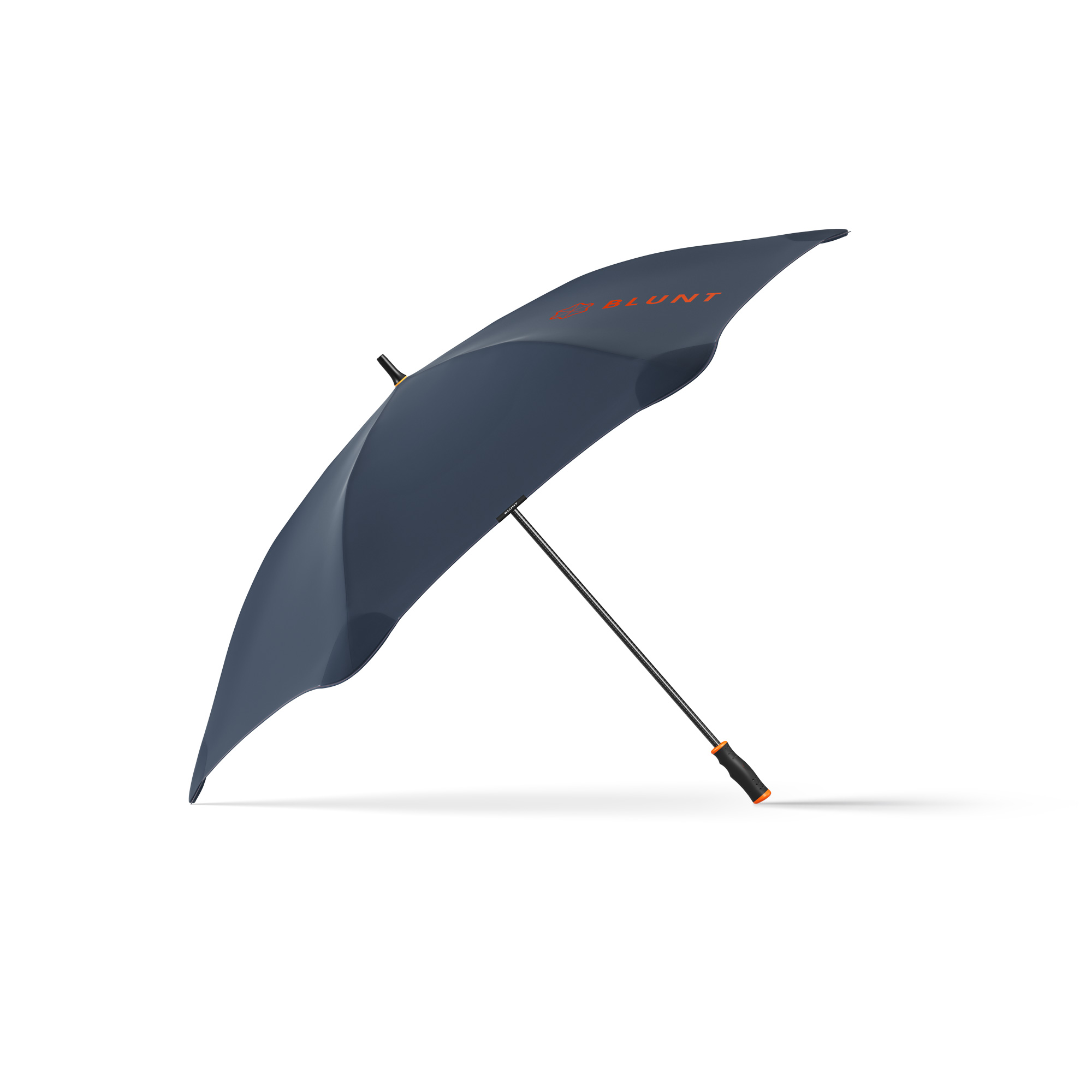 Blunt Sport Umbrella with Carry Sleeve Navy/Orange