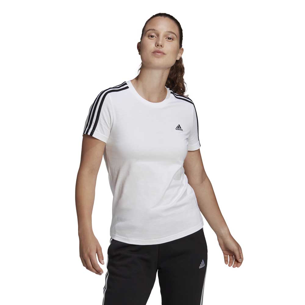 adidas 3 stripe top womens