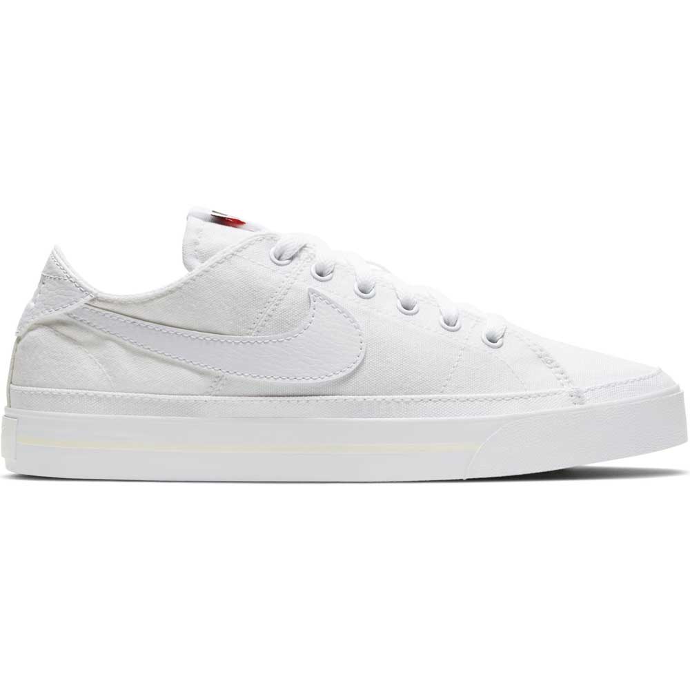 Nike Womens Court Legacy Canvas Lifestyle Shoes