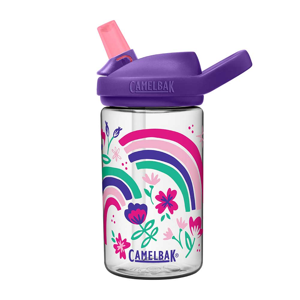CamelBak Eddy+ Kids Bottle Rainbow Floral 0.4 Litre