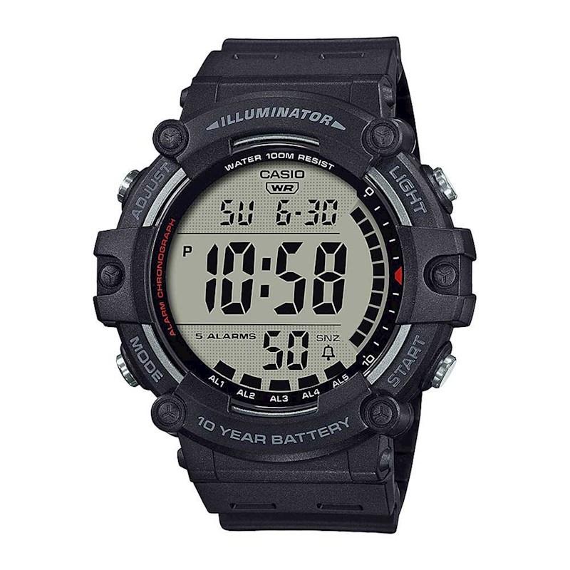Casio large face digital watch on sale