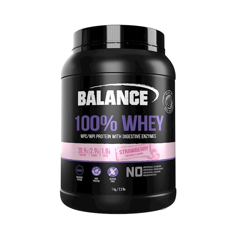 Balance 100% Whey Strawberry 1KG