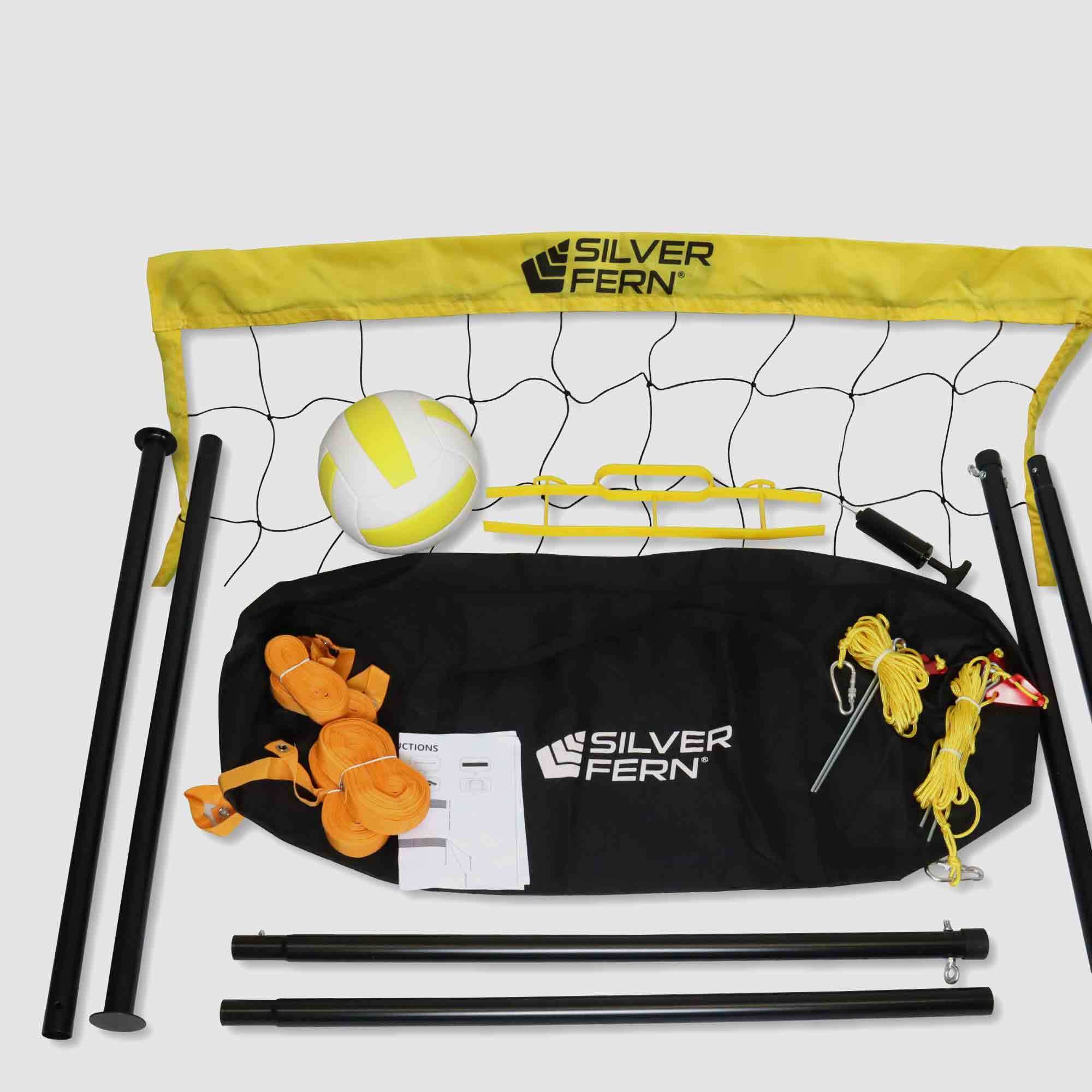 Silver Fern Volleyball Net Set