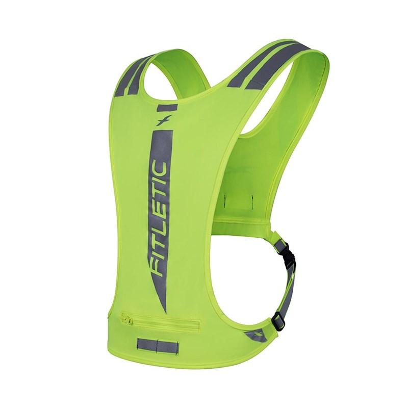 Fitletic Glo Reflective Safety Vest Yellow