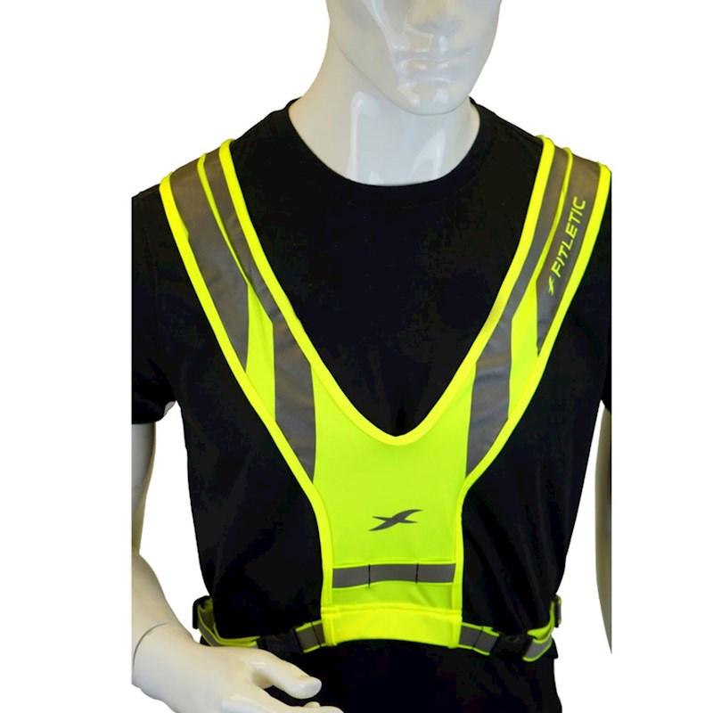 Fitletic Glo Reflective Safety Vest Yellow