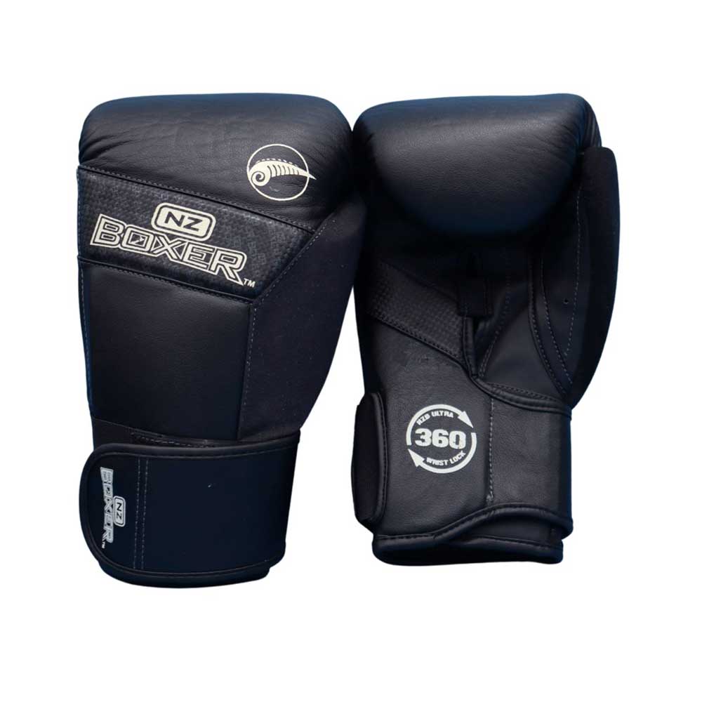 NZ Boxer 360 Alpha Boxing Gloves Premium Leather