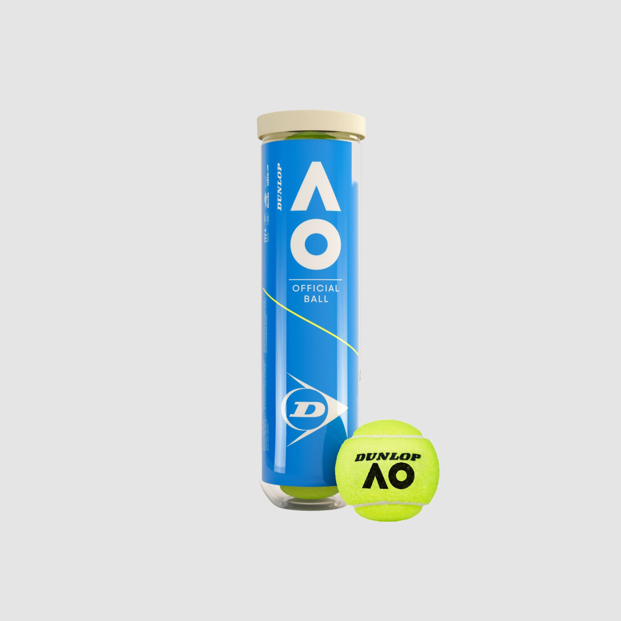 Dunlop Australian Open 4 Ball Tennis Ball
