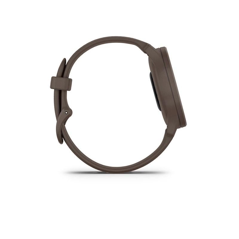 Garmin vivomove Sport GPS Watch Cocoa Silicone Rebel Sport