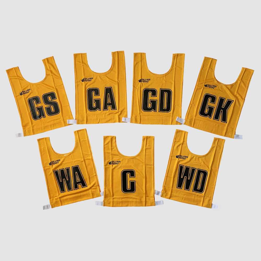 Silver Fern Seven a Side Netball Bib Set