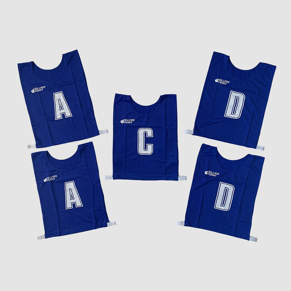 Silver Fern Five a Side Netball Bib Set