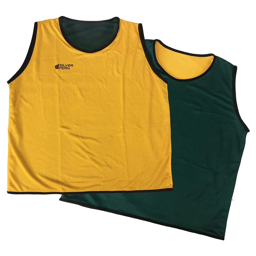 Silver Fern Reversible Tackle Bib