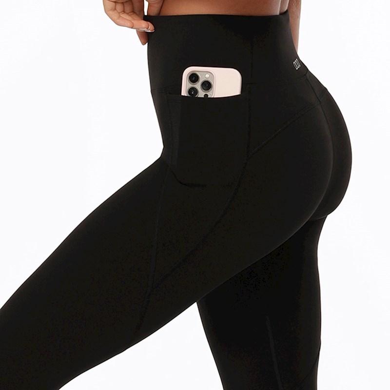Amy Phone Pocket Ankle Biter Tech Leggings - Incognito Animal