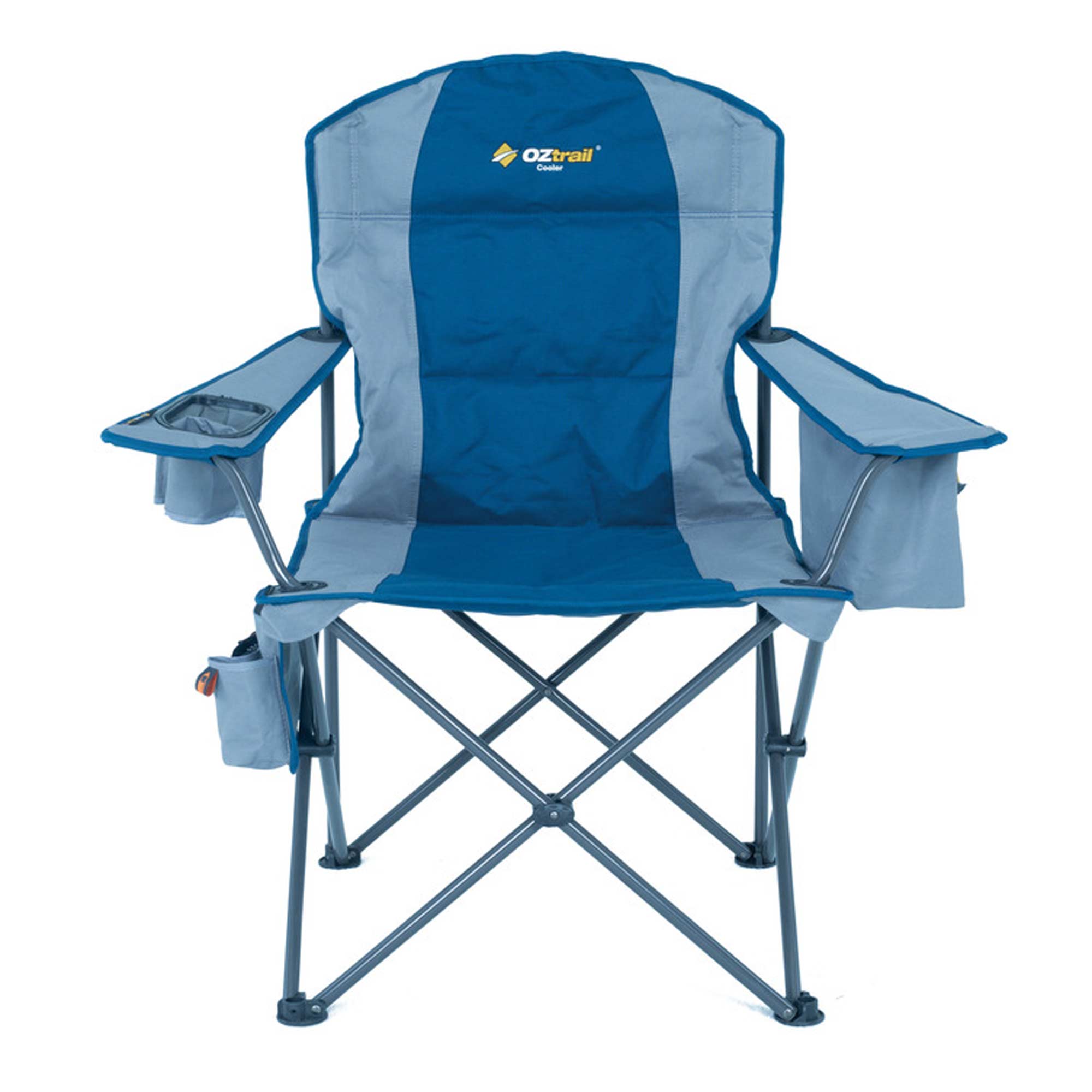 Oztrail Cooler Arm Chair Blue