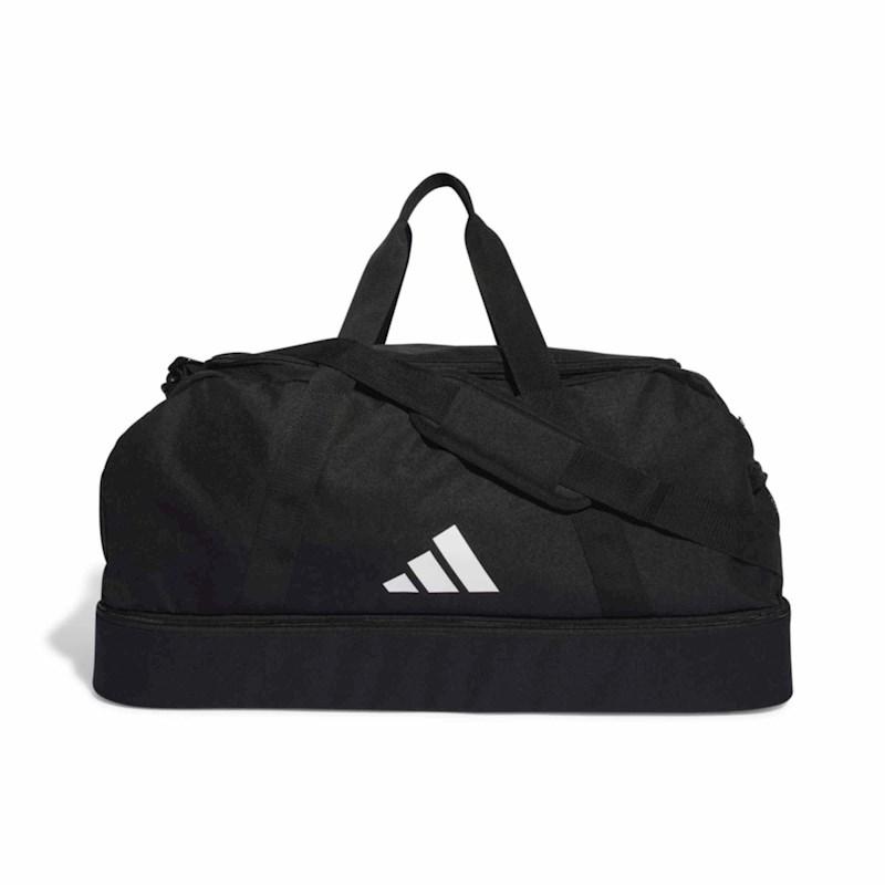 adidas Tiro League Large Duffle Bag Black/White 51 Litres | Rebel Sport