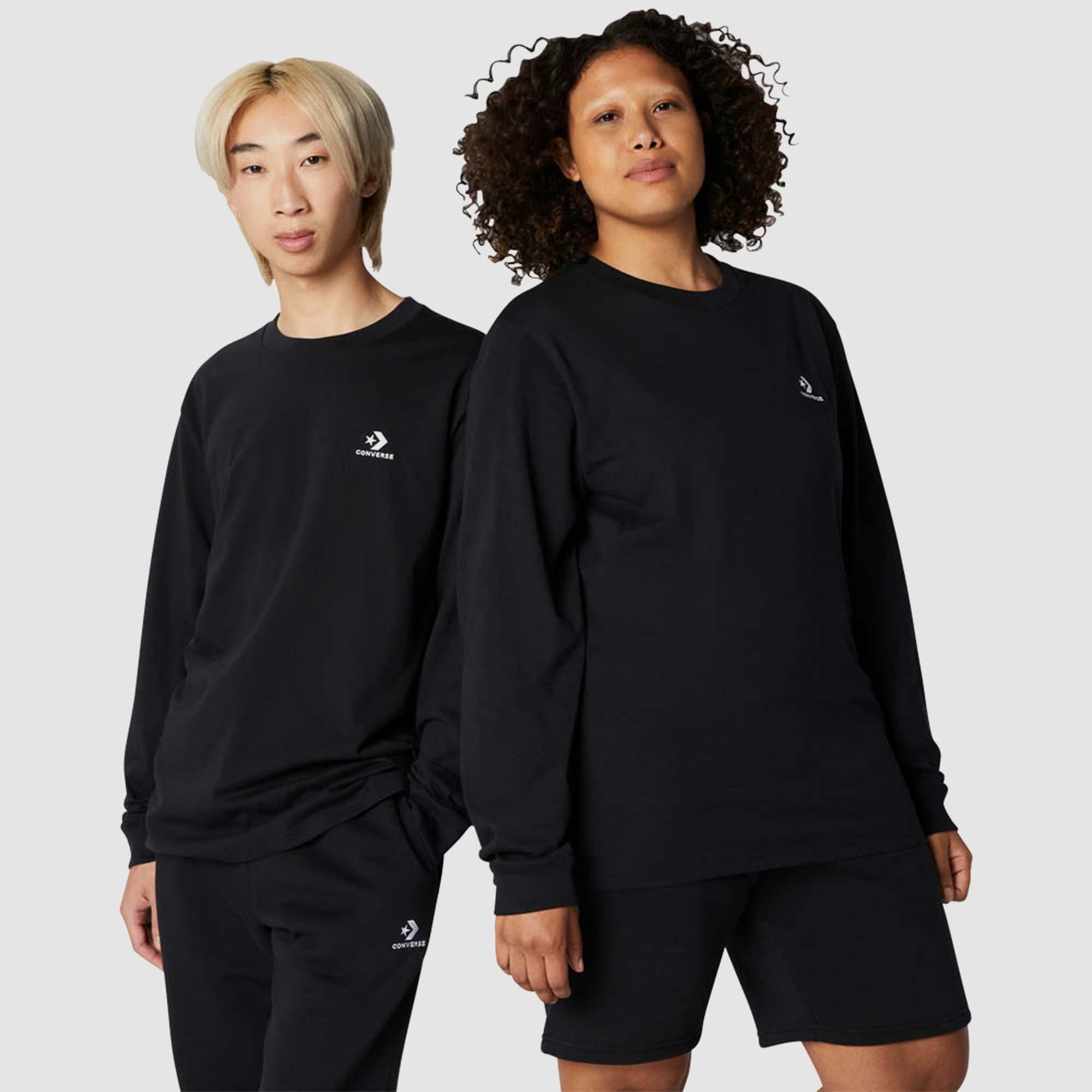 Converse Unisex Star Chevron Long Sleeve Tshirt