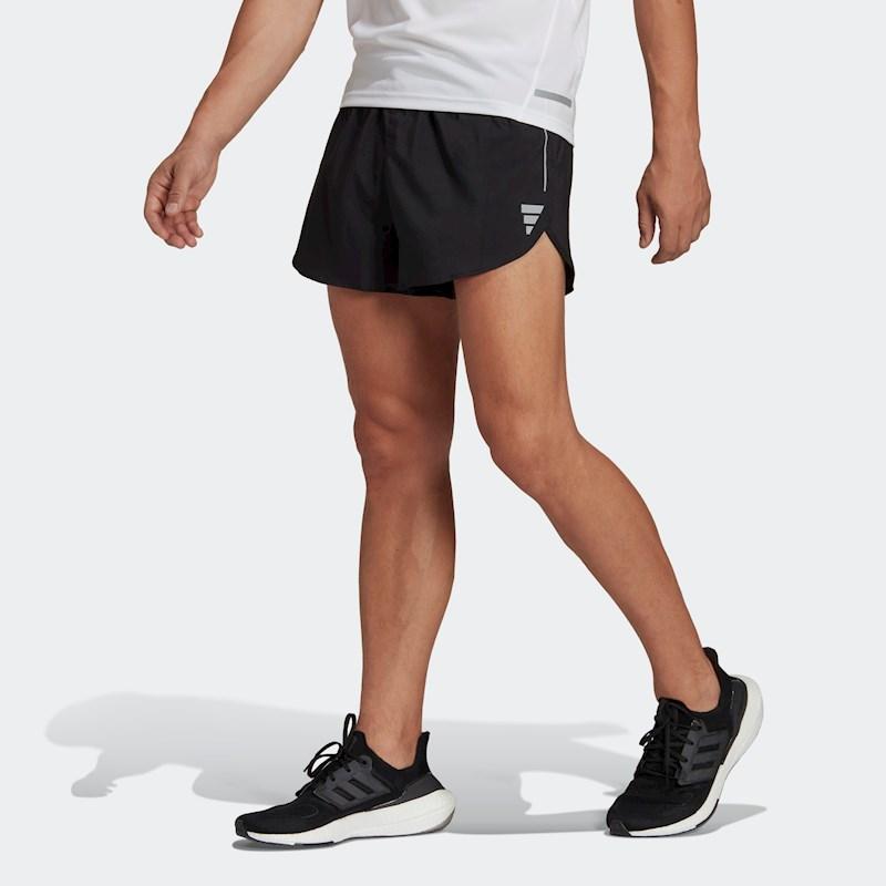 adidas Mens Own The Run Split Short Rebel Sport