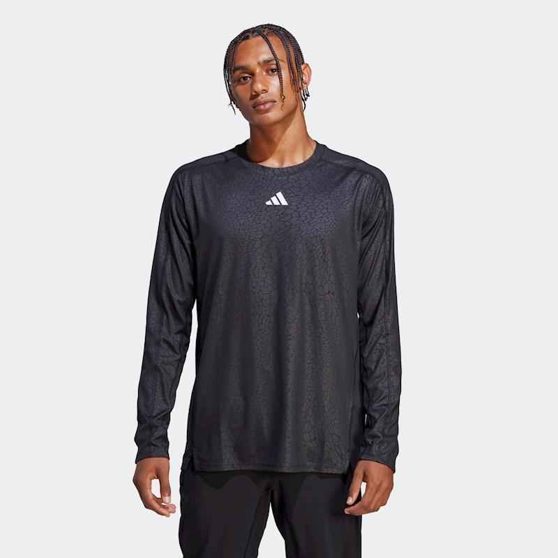 adidas Mens Workout Long Sleeve Tshirt | Rebel Sport