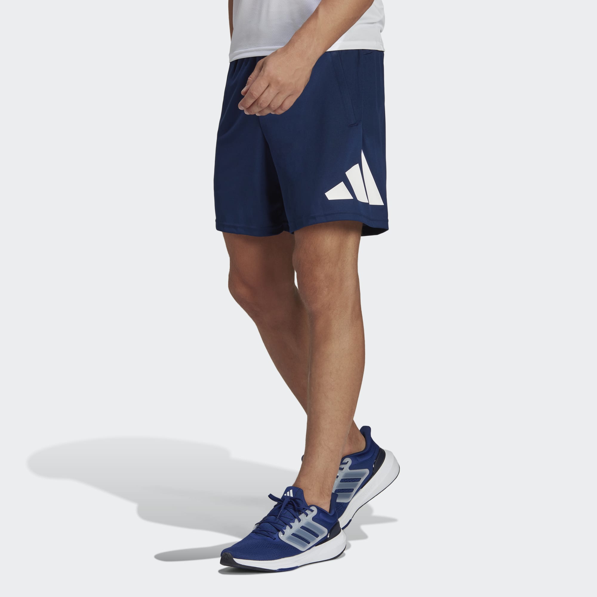 adidas Mens Training Essentials Logo 7 Inch Short