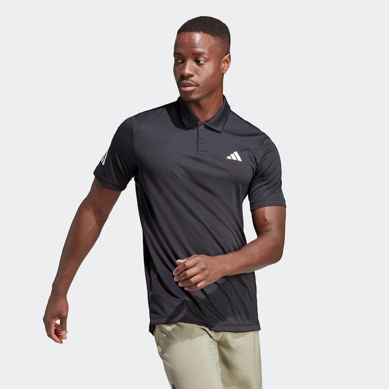 adidas Mens Club 3 Stripes Polo | Rebel Sport