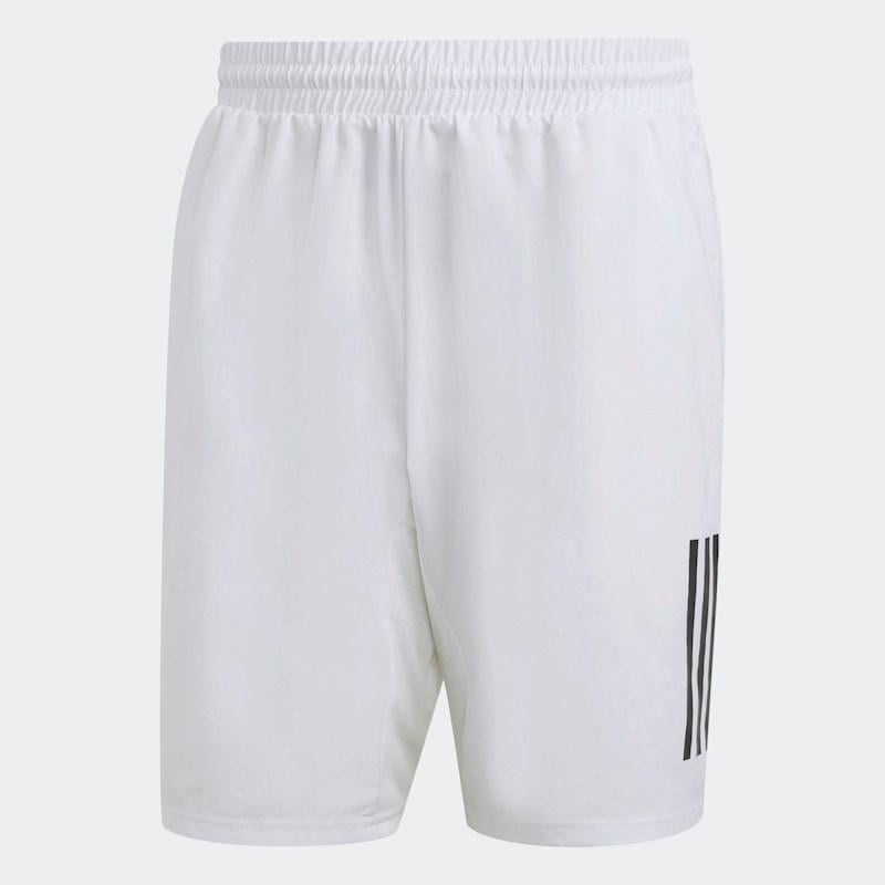 adidas Mens Club 3 Stripes 9 Inch Short