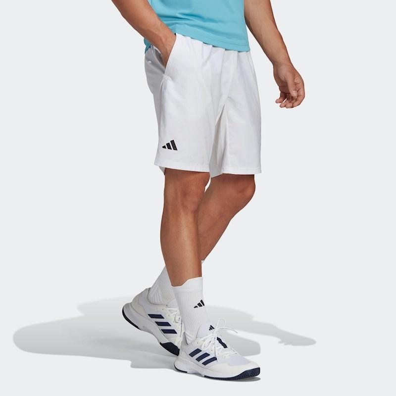 adidas Mens Club 3 Stripes 9 Inch Short