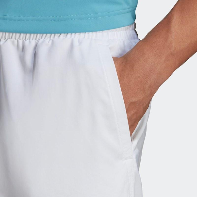 adidas Mens Club 3 Stripes 9 Inch Short