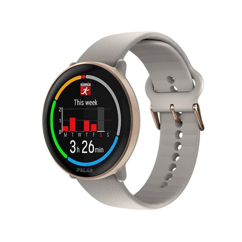 Polar Ignite 3 Watch Greige/Gold One Size