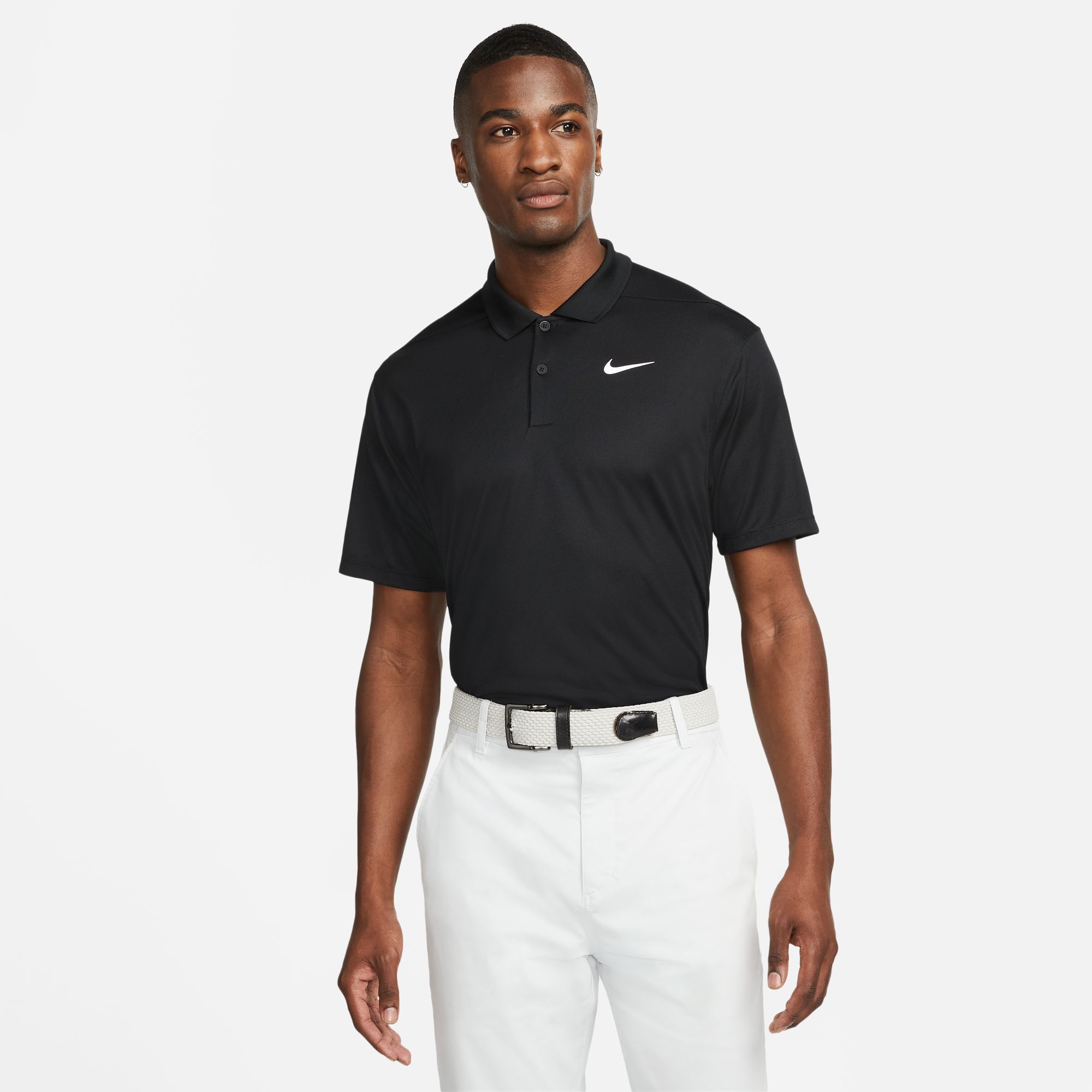 Nike Mens Dri-Fit Victory Solid Golf Polo