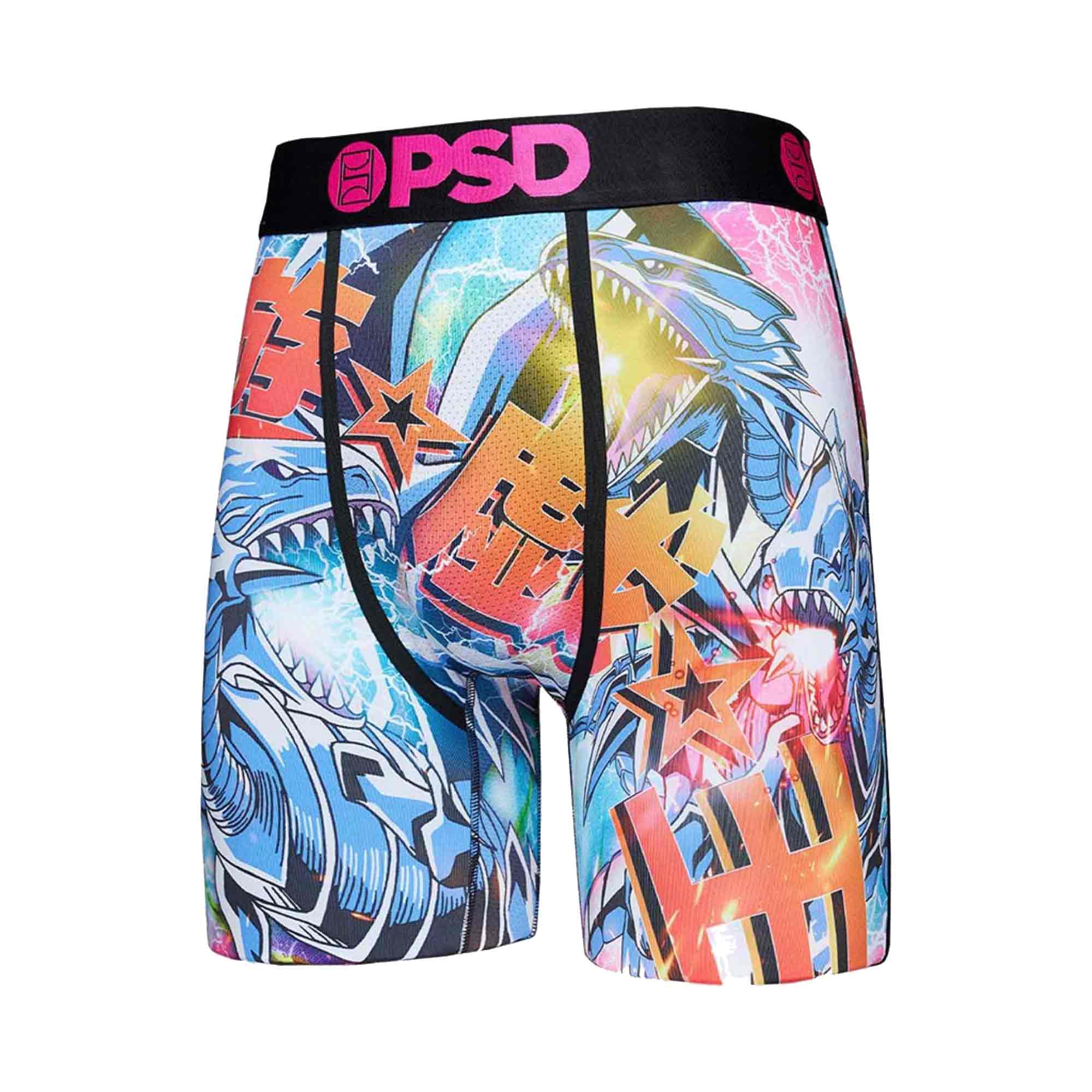 PSD Mens Blue Eyes Dragon Boxer