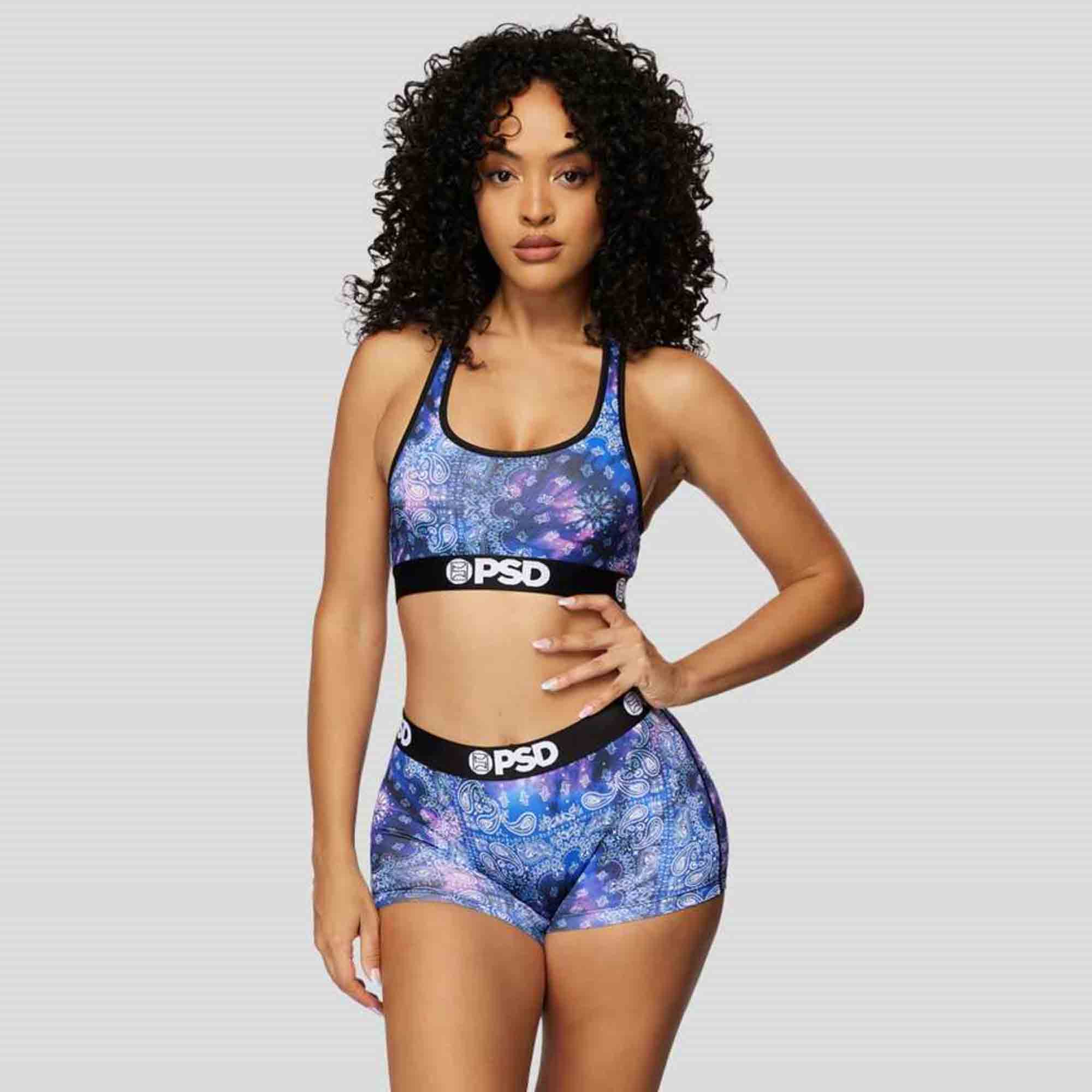 PSD Womens Bandana Deep Dye Boyleg Short