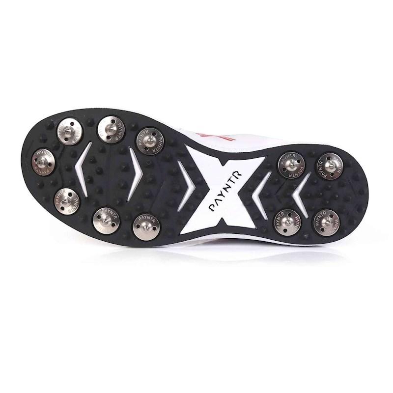 Payntr Unisex -X Batting Spike Cricket Shoes